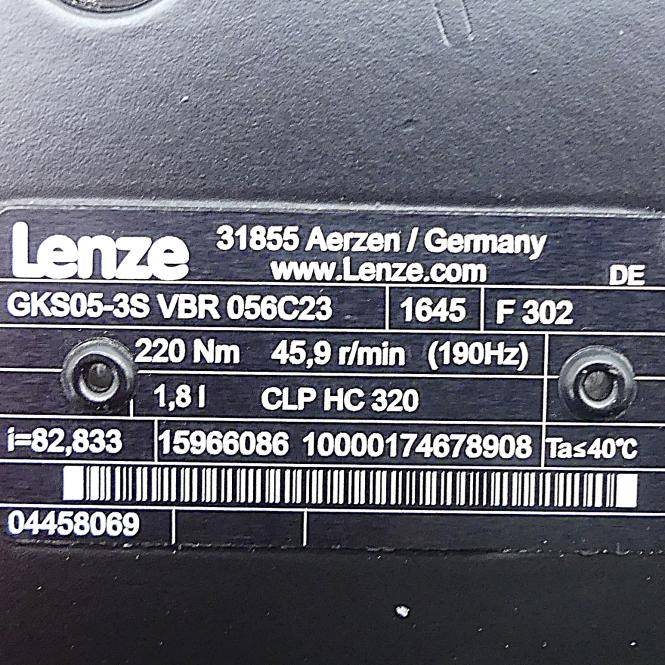 Lenze Getriebemotor (MDSKSBS056-23 + GKS05-3S VBR 056C23)-2