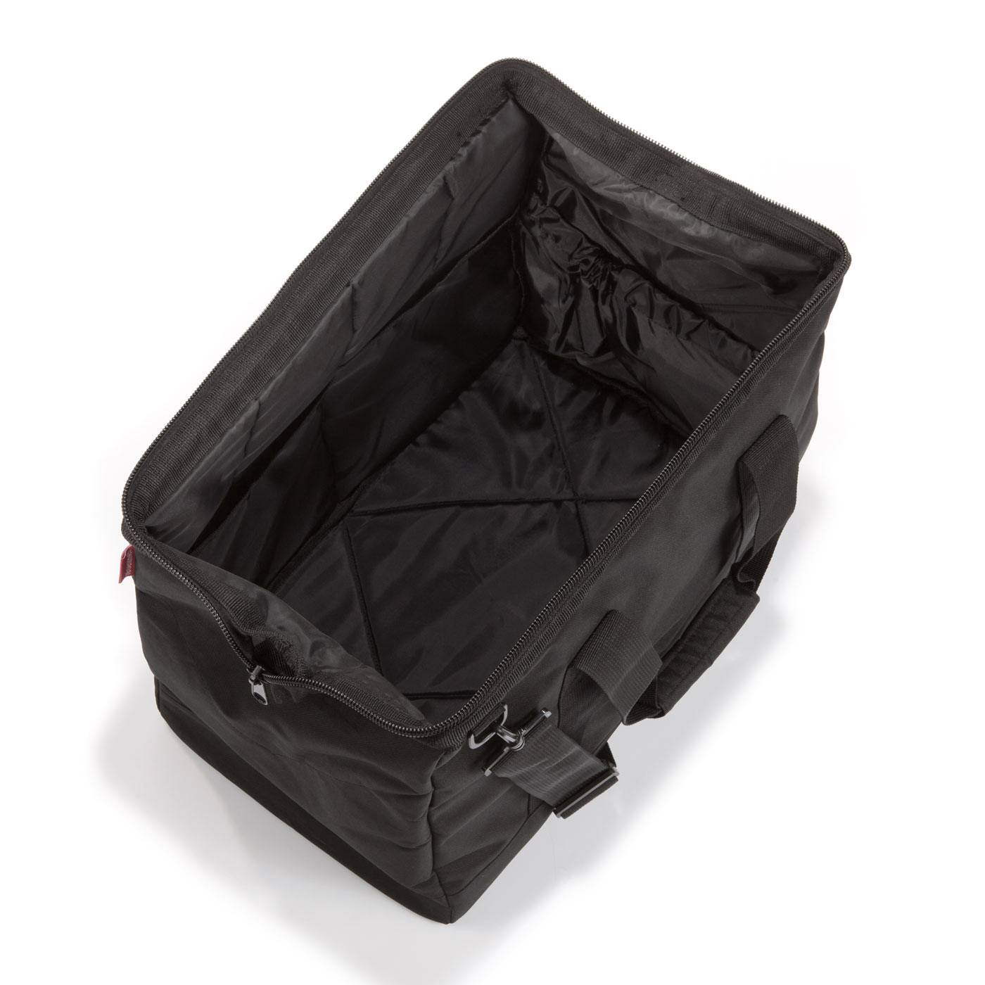 Reisenthel Allrounder L, Unisex, Schultertasche, Reißverschluss, Schwarz, Einfarbig, Schwarz-2