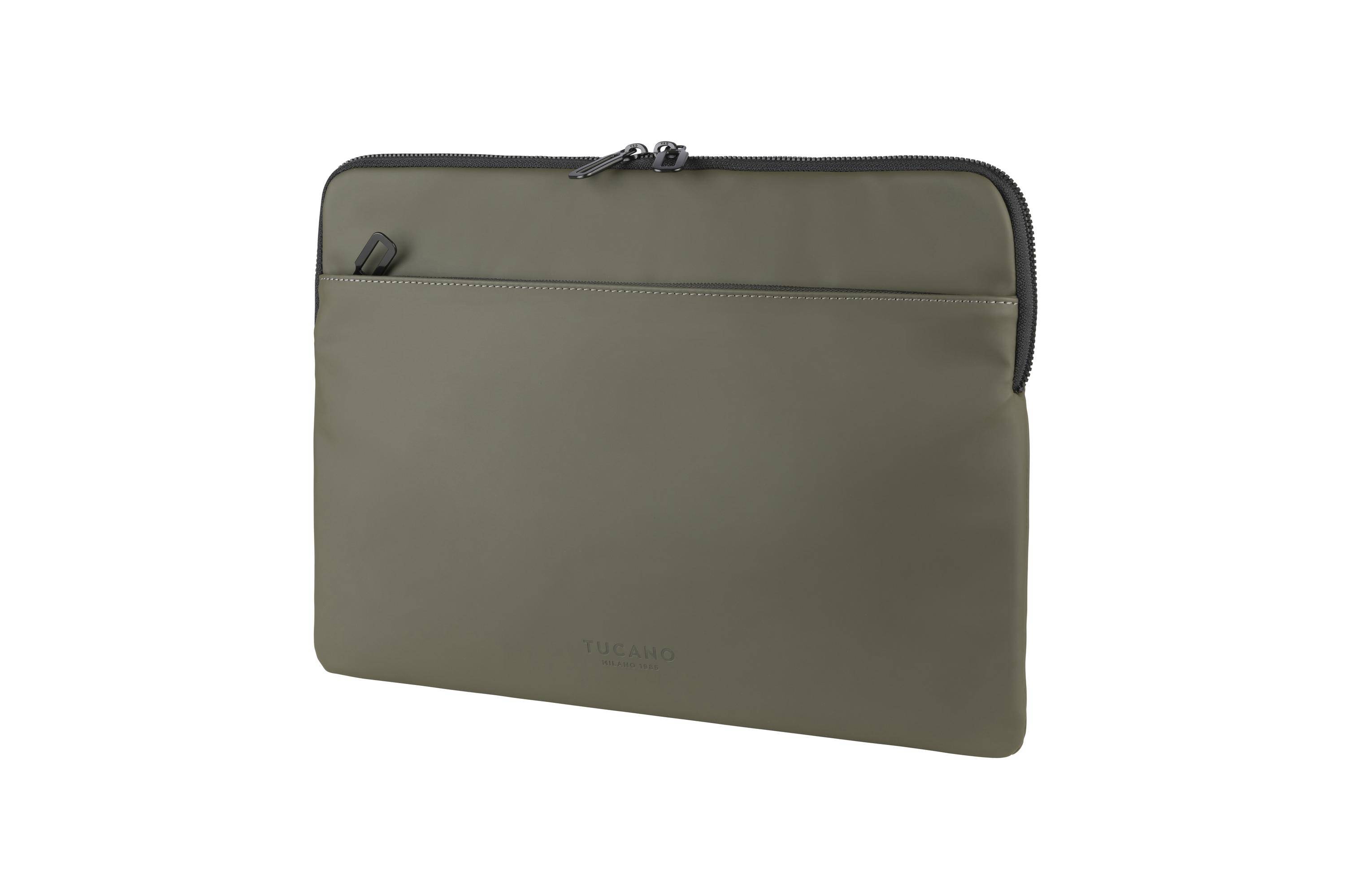 TUCANO GOMMO Schutzhülle für Notebook 14 Zoll MacBook Pro 14 schlammgrün - Vorau-1