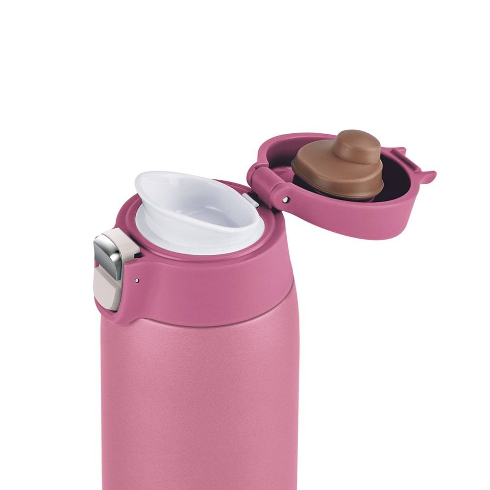 EMSA Light Mug, Rose, Edelstahl, Polypropylen (PP), 400 ml, 6,6 cm, 196 mm-2