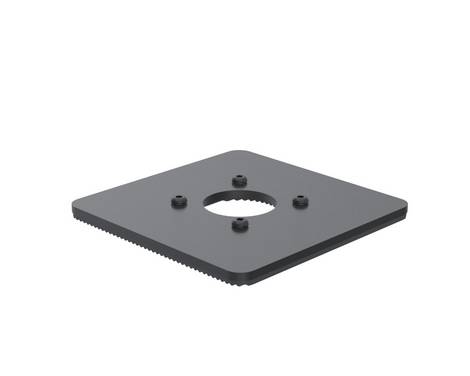 150x150mm Baseplate 5mm - BLACK