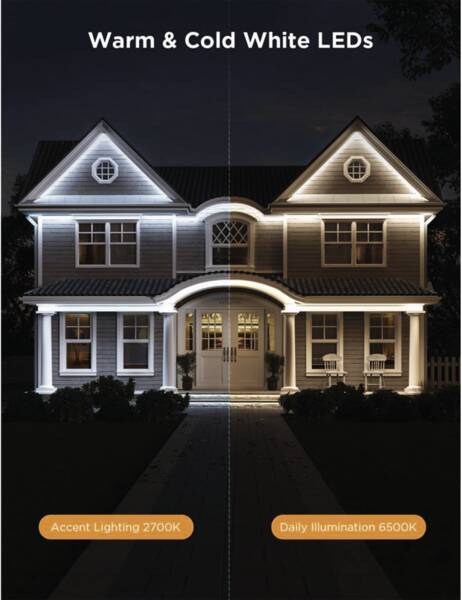 Govee RGBIC SMART LED-Lichtstreifen für den Außenbereich 10,0m-2