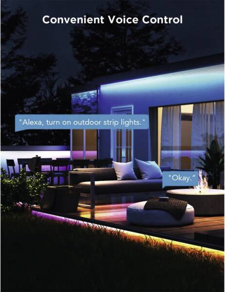 Govee RGBIC SMART LED-Lichtstreifen für den Außenbereich 10,0m-3