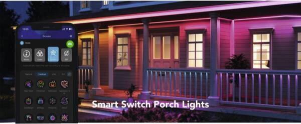 Govee RGBIC SMART LED-Lichtstreifen für den Außenbereich 10,0m-4