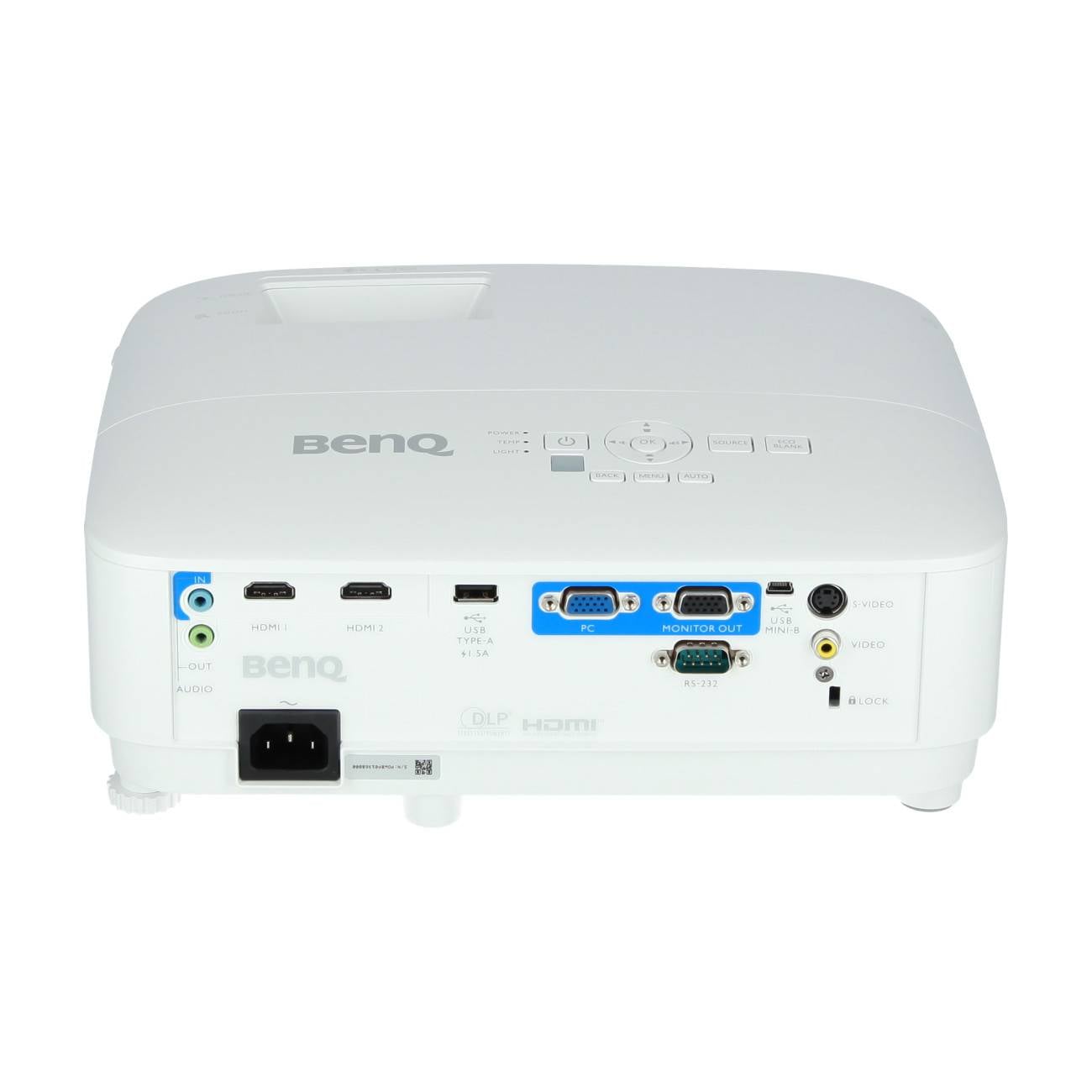BenQ MW560 Beamer, 1280 x 800 WXGA, 4.000 ANSI Lumen, - Demoware Platin-3