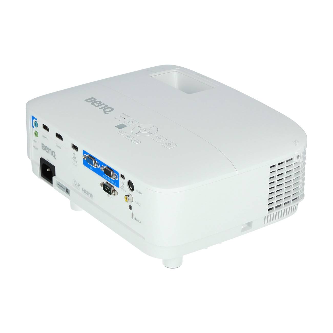 BenQ MW560 Beamer, 1280 x 800 WXGA, 4.000 ANSI Lumen, - Demoware Platin-4