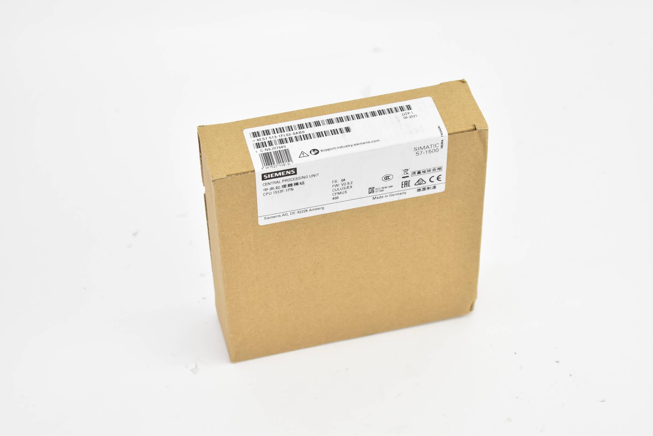 Siemens 6ES7513-1FL02-0AB0 6ES75131FL020AB0 SPS-CPU-2