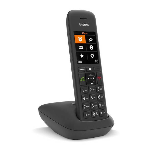 Gigaset C575 - Schnurlostelefon mit Rufnummernanzeige - ECO DECT\GAP - Schwarz