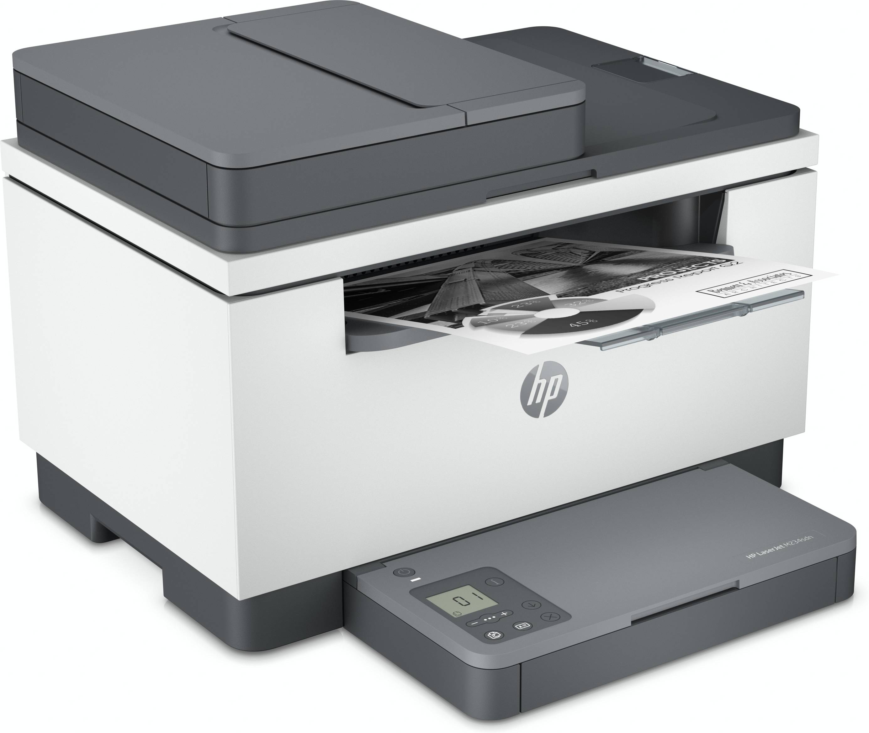 HP LaserJet MFP M234sdn Drucker, Schwarzweiß, Drucker für Kleine Büros, Drucken, Kopieren, Scannen, Scannen an E-Mail; S-4
