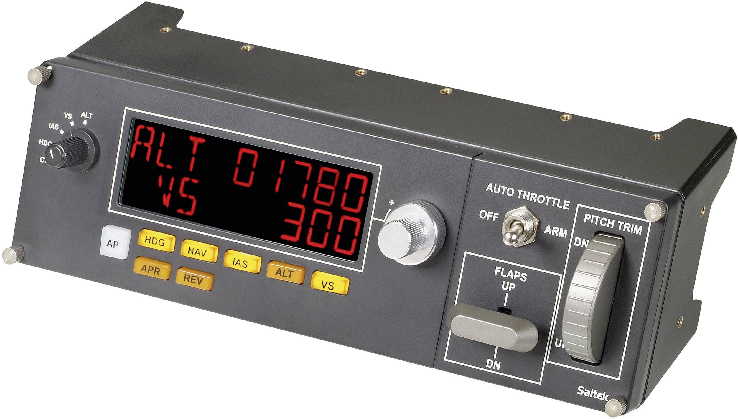 Logitech Gaming Saitek Pro Flight Multi Panel PZ70 Flugsimulator-Controller USB PC Anthrazit-1