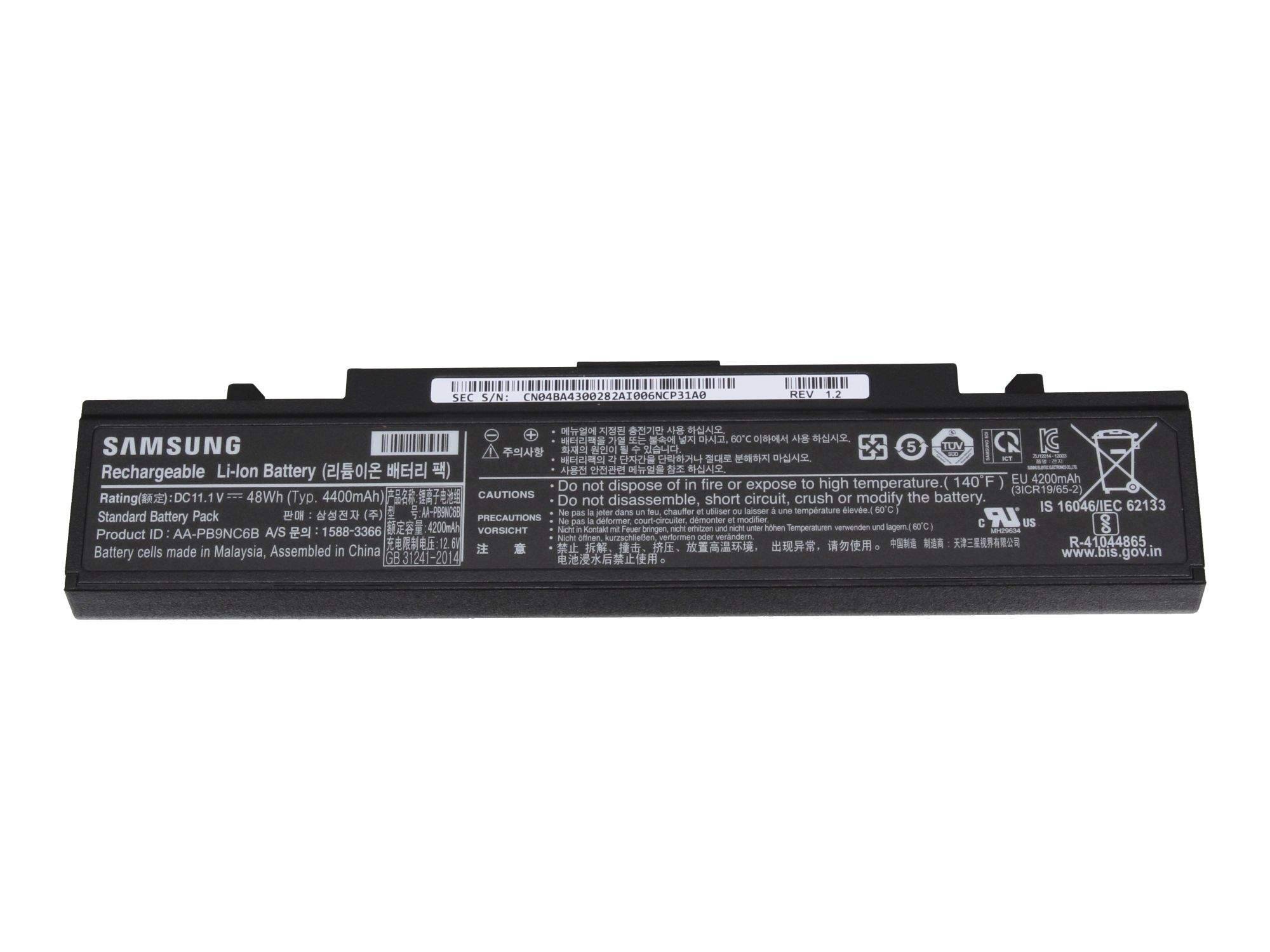SAMSUNG - BA43-00347A Akku 48Wh Original - Akku - 4.400 mAh