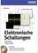 Buchcover von 'Elektronische Schaltungen' von Richard Zierl, zeigt Diagramme und Software-Menus zu elektronischen Schaltungen.