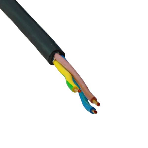 Ö 1304 Gummi-Anschlussleitung mit Konturenstecker 2x1,5mm² H07-RN-F 3m-1