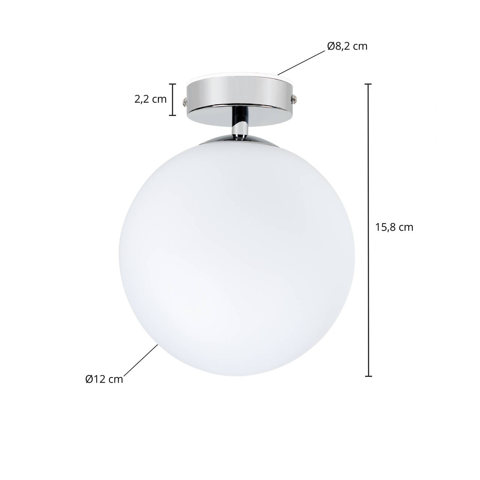 Arcchio LED Taklampa 'Maviris' aus metaller-4