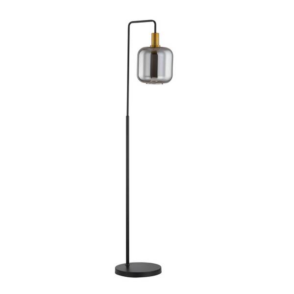 Lindby Stehlampe 'Nimbora' in schwarz aus Metall