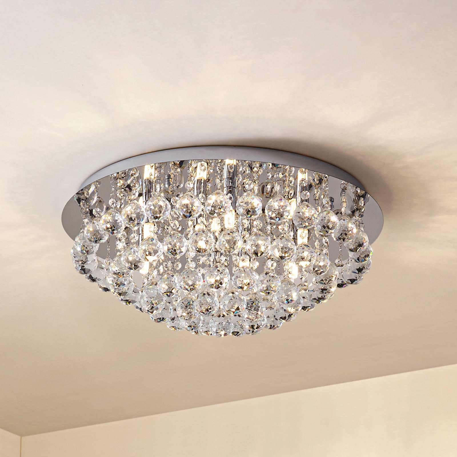 Lindby Taklampa 'Antonino' aus kristall-1