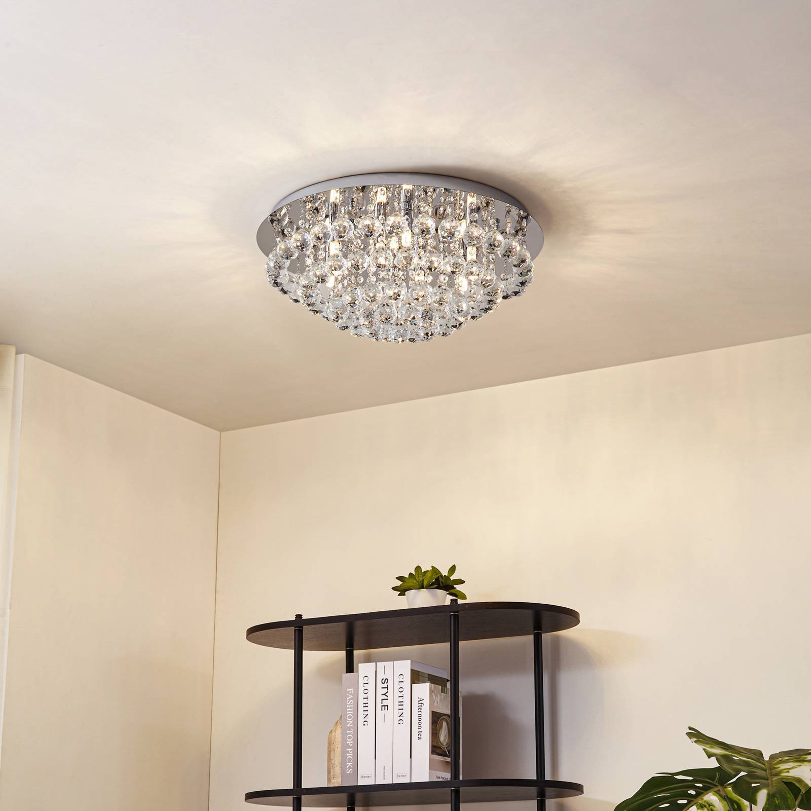 Lindby Taklampa 'Antonino' aus kristall-2