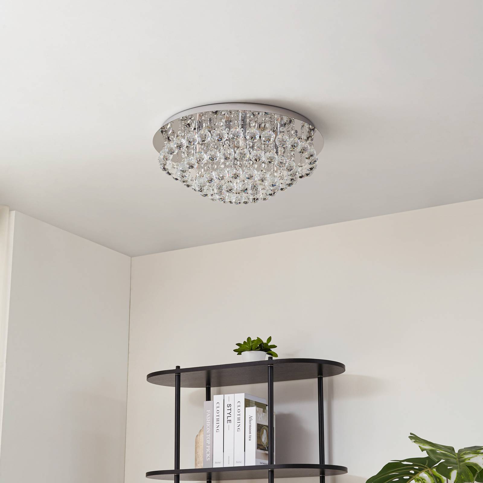 Lindby Taklampa 'Antonino' aus kristall-3