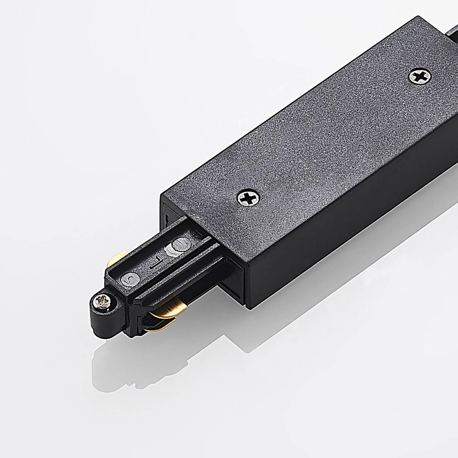 Lindby Stromschienenleuchte 'Linaro' in schwarz aus Kunststoff-4