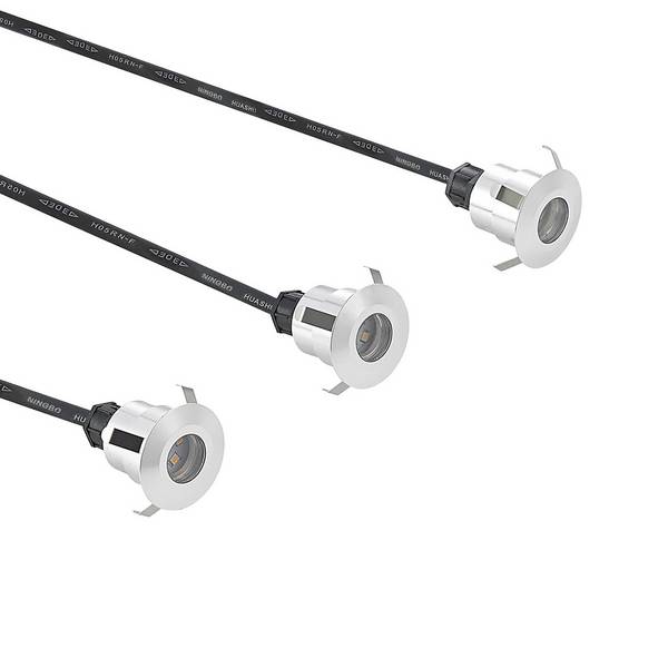Lindby LED LED-markspotlight 'Gracelle' aus aluminium / grå zink