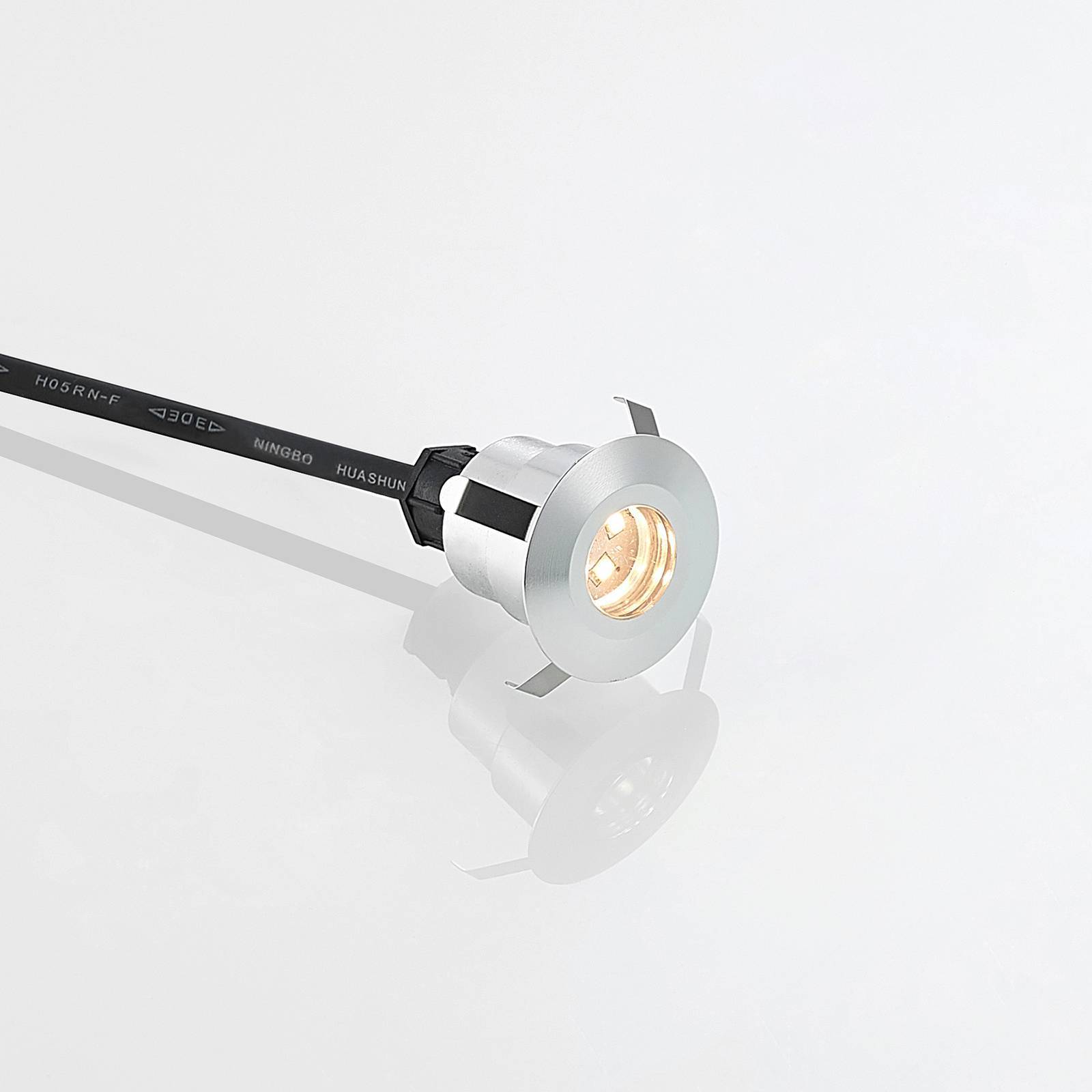 Lindby LED LED-markspotlight 'Gracelle' aus aluminium / grå zink-4