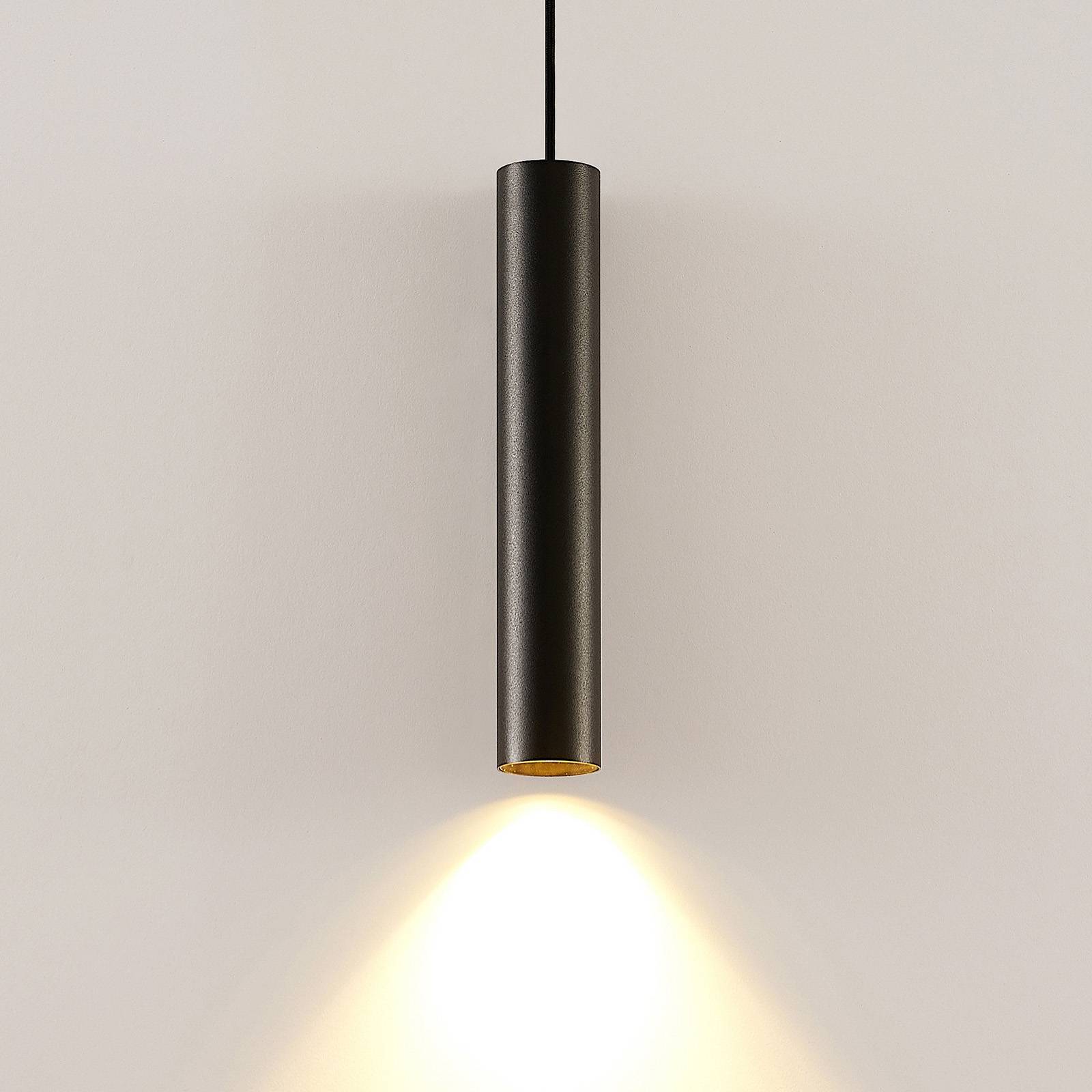 Arcchio Pendelleuchte 'Ejona' in schwarz aus Aluminium-1