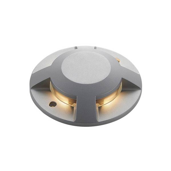 Lucande LED Außenleuchte 'Jeffrey' in alu aus Aluminium
