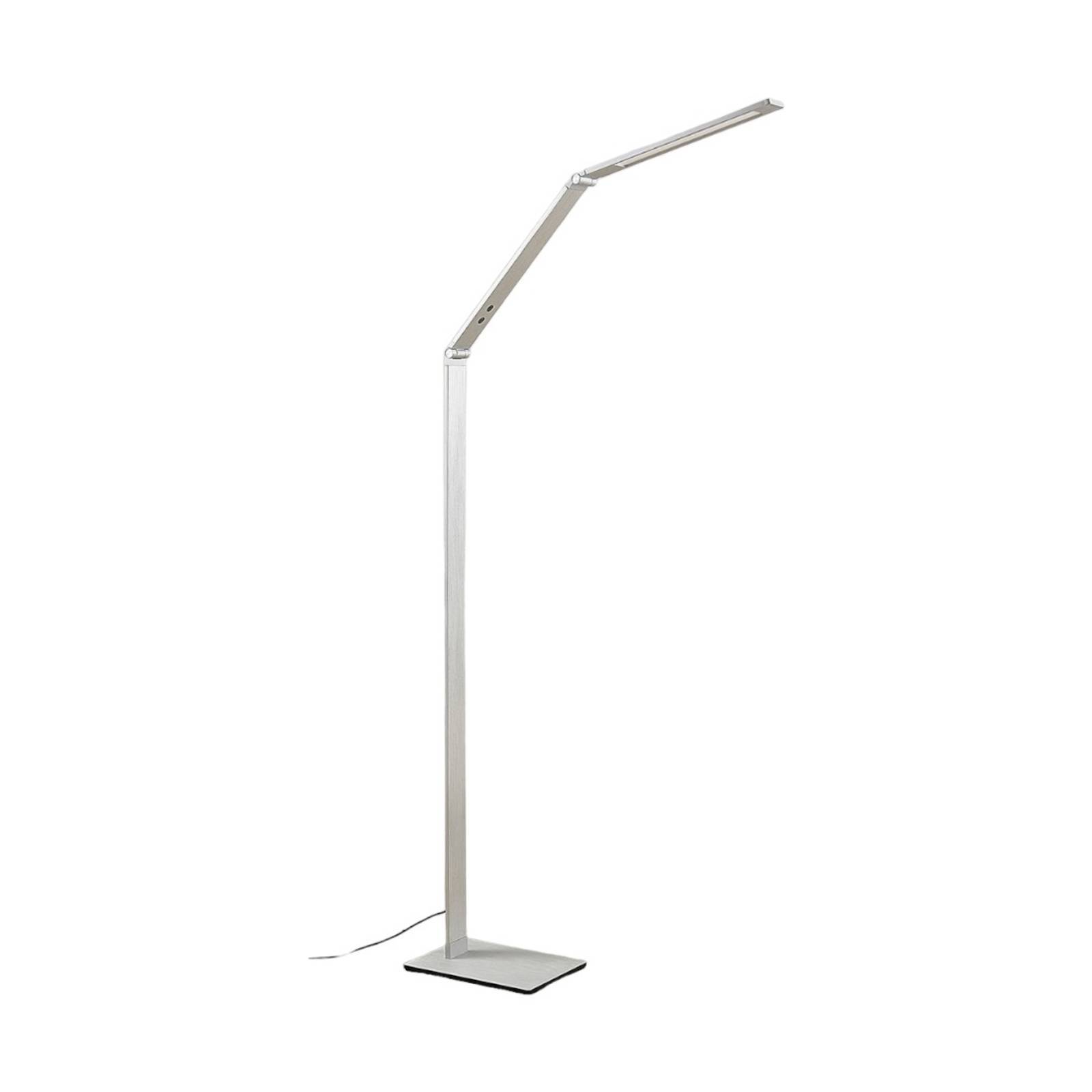 Lucande LED Stehlampe 'Nicano' in alu aus Aluminium-0