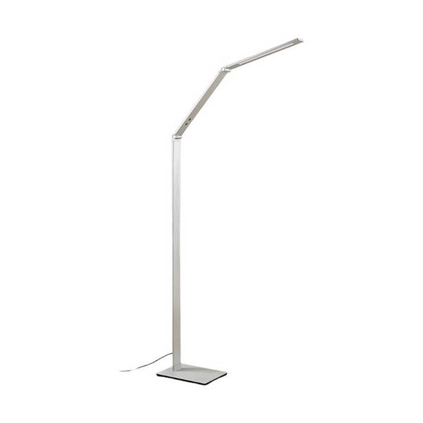 Lucande LED Stehlampe 'Nicano' in alu aus Aluminium