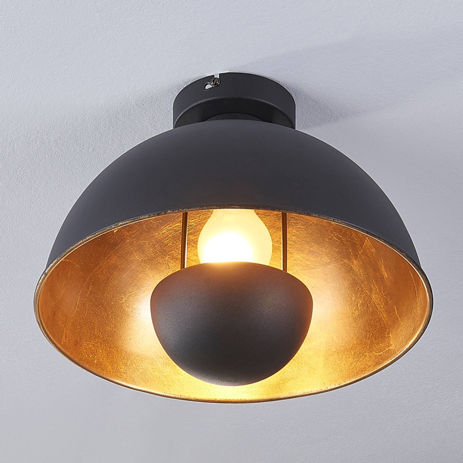 Lindby Deckenlampe 'Lya' in schwarz aus Metall-2