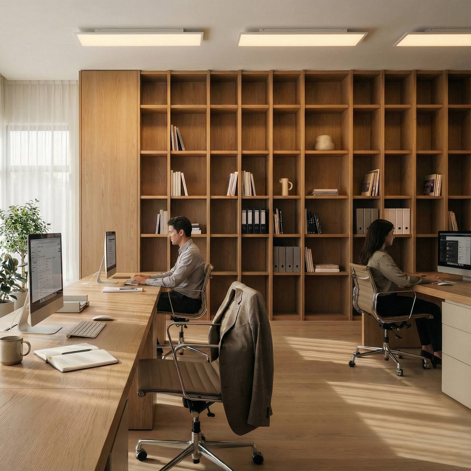 Arcchio LED Panel 'Arthur' in weiß aus Kunststoff-2
