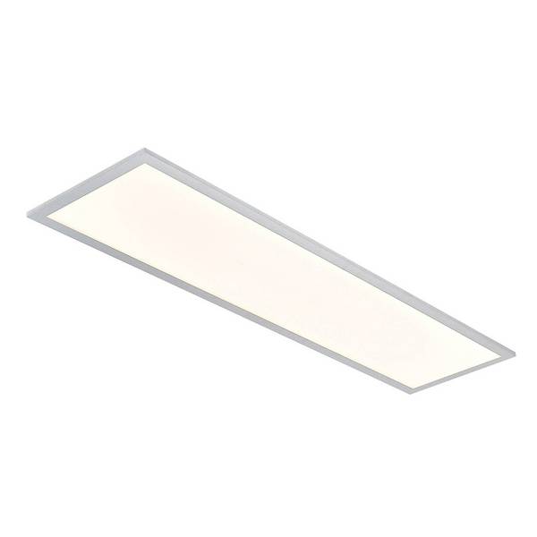 Lindby LED Smarta hem taklampa(LED-Panel) 'Kjetil' aus aluminium / grå zink