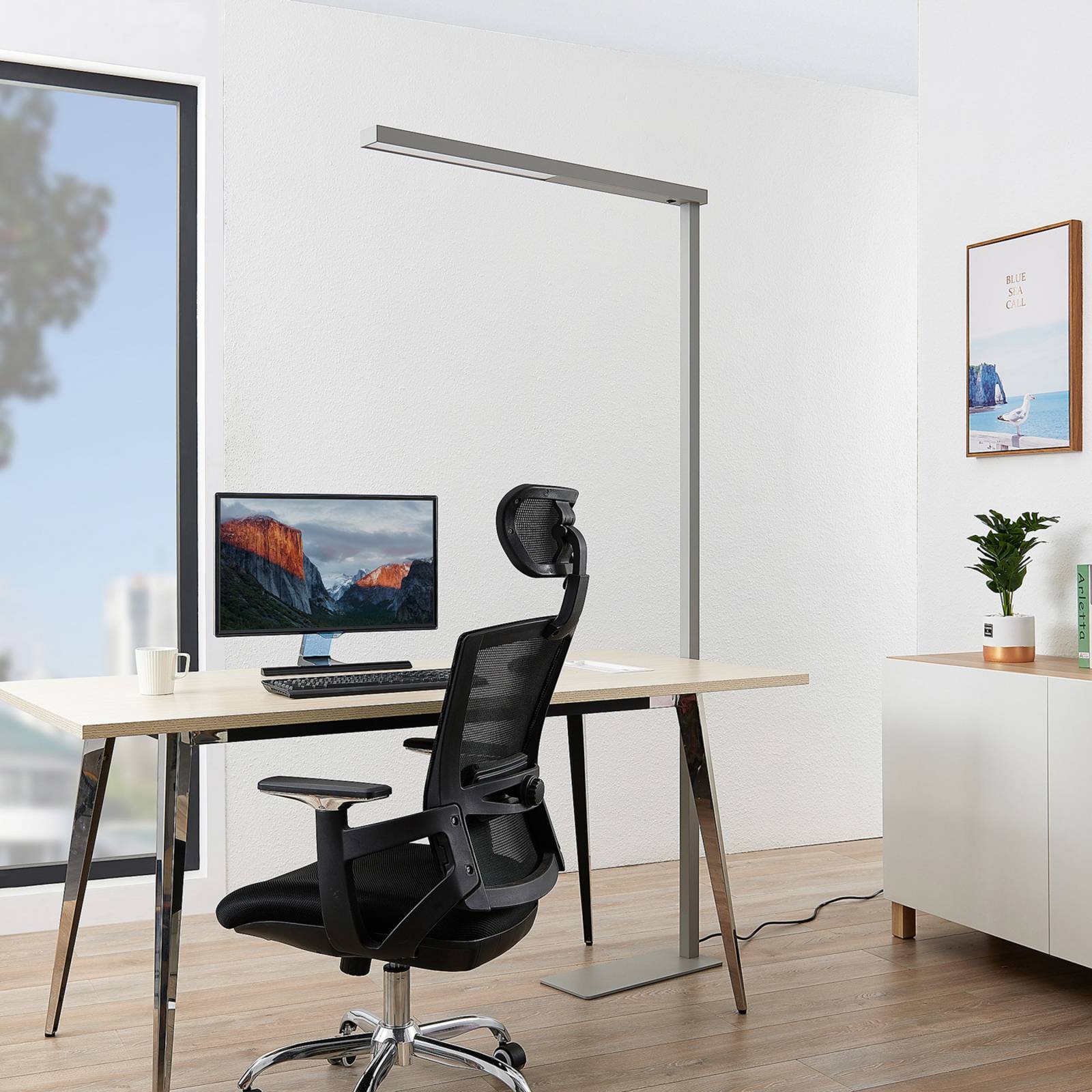 Arcchio LED 'Tamilo ' aus aluminium / grå zink-2
