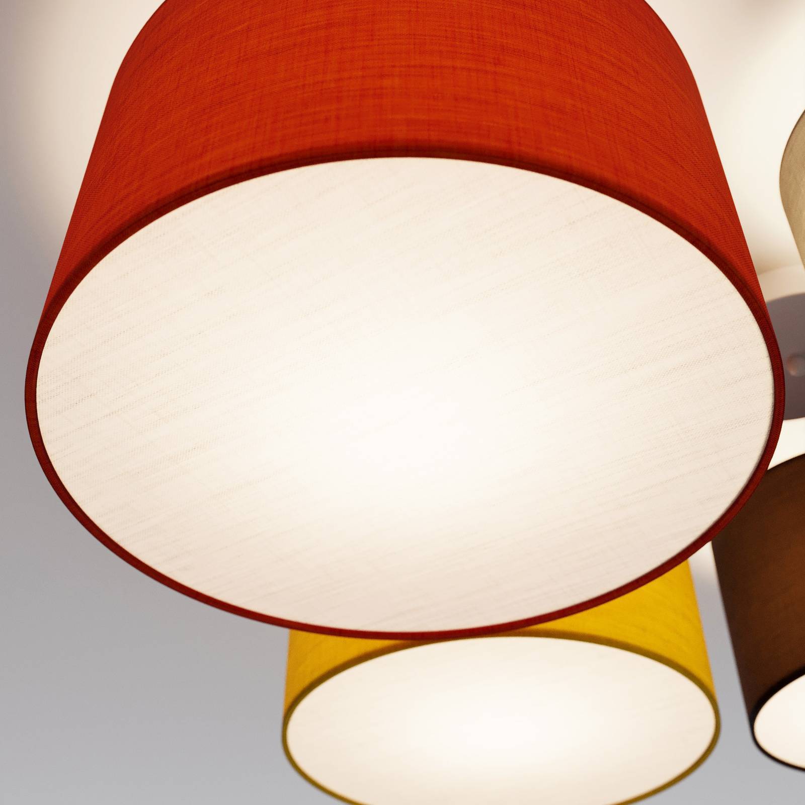 Lindby Deckenlampe 'Laurenz' aus Textil-3