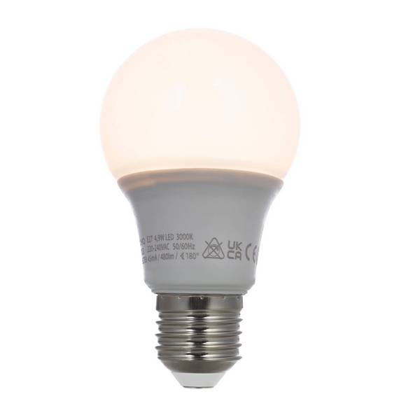Arcchio LED E27 Lampe 'E27 4,9W' aus Kunststoff