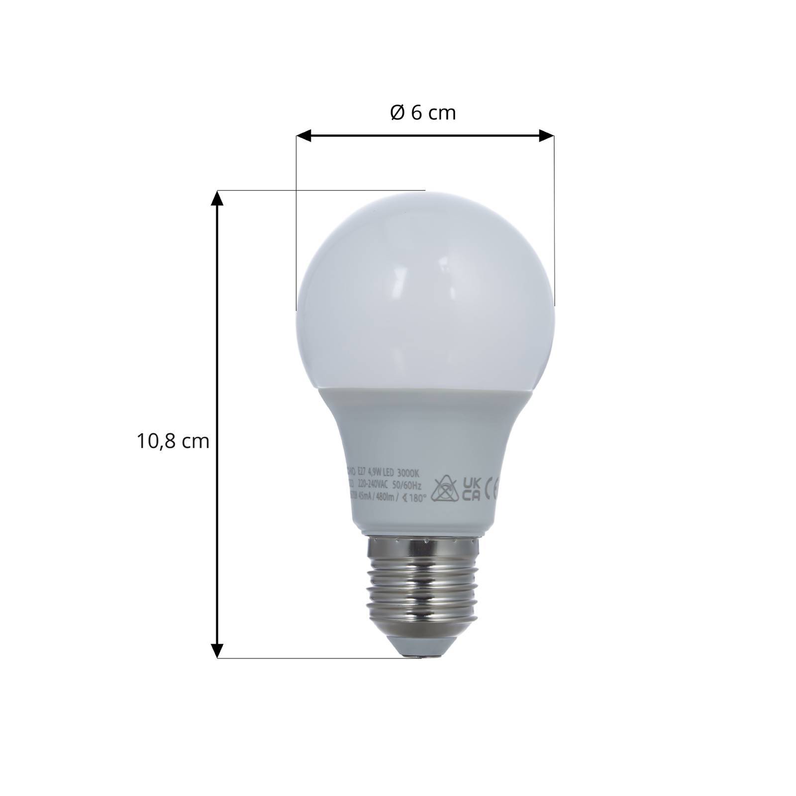 Arcchio LED LED-lampa E27 'E27 4,9W' aus syntetmaterial-3