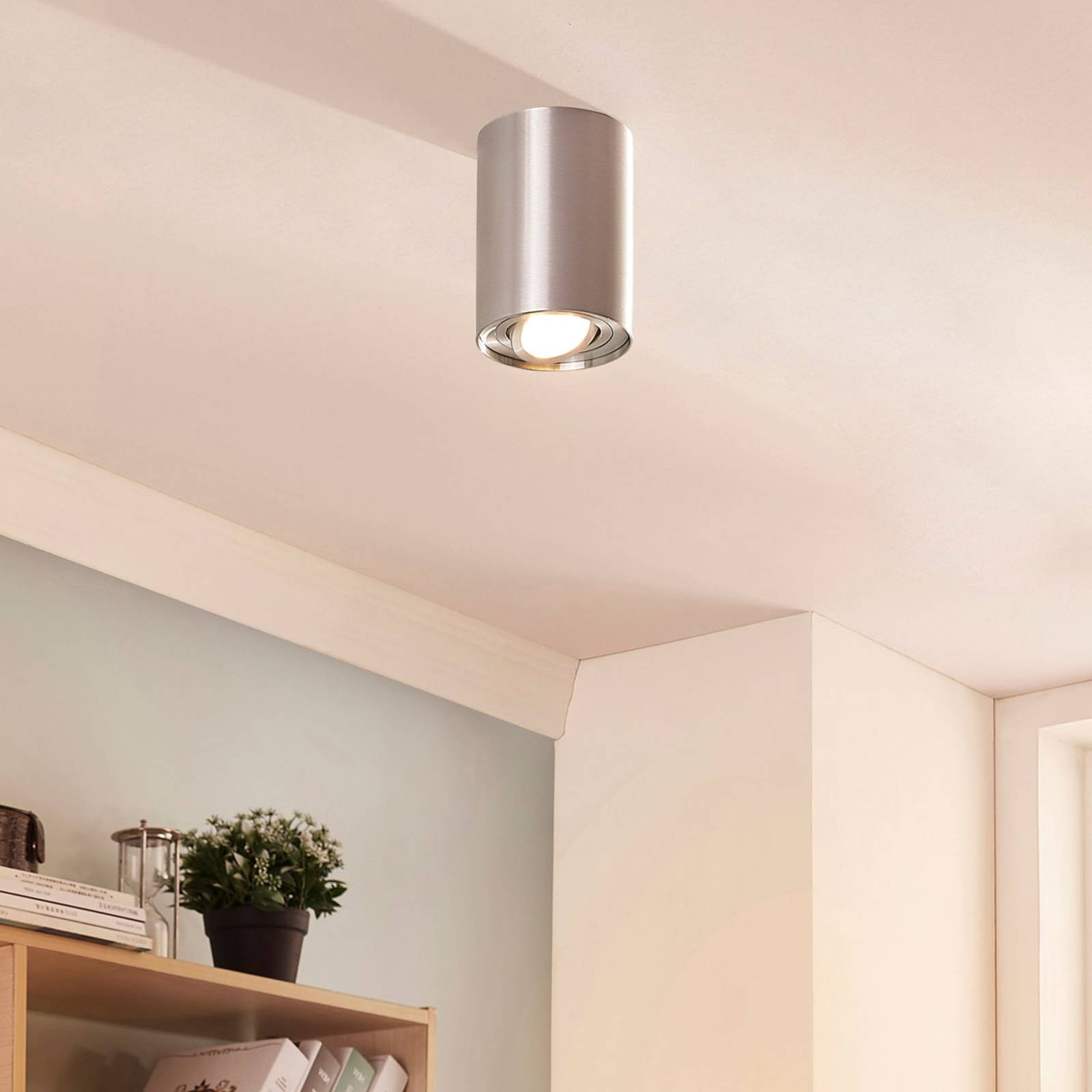 Arcchio Taklampa 'Jolina' aus aluminium / grå zink-2