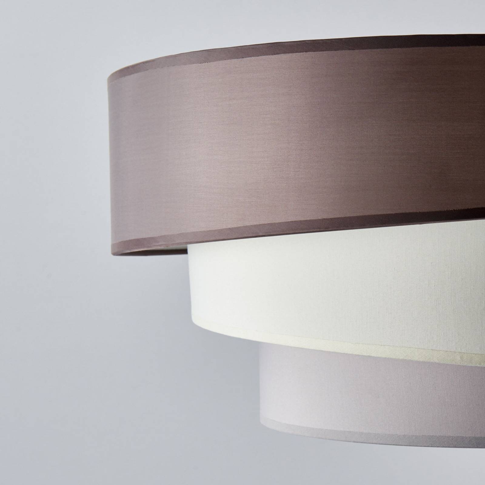 Lindby Taklampa 'Melia' aus textil / siden-3