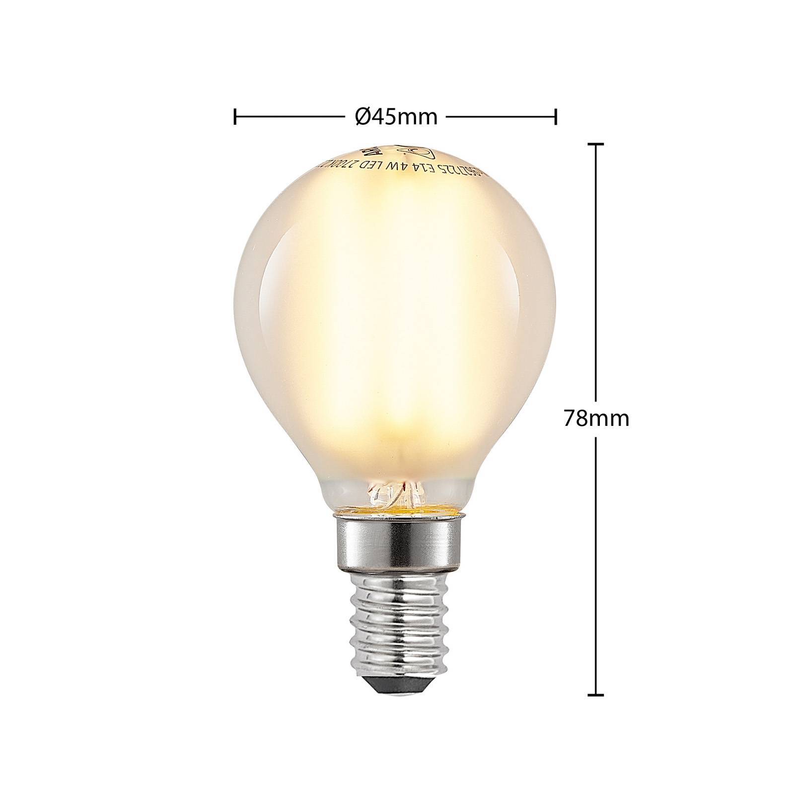 Arcchio LED E14 Lampe 'E14 4W LED-Tropfenlampe' aus Glas-1