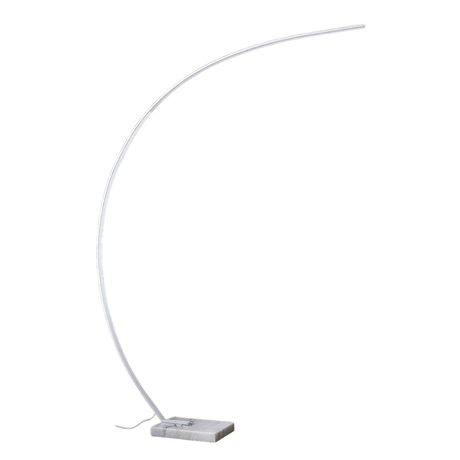 Lindby LED Stehlampe (Bogenleuchte) 'Kendra' in weiß aus Metall-3