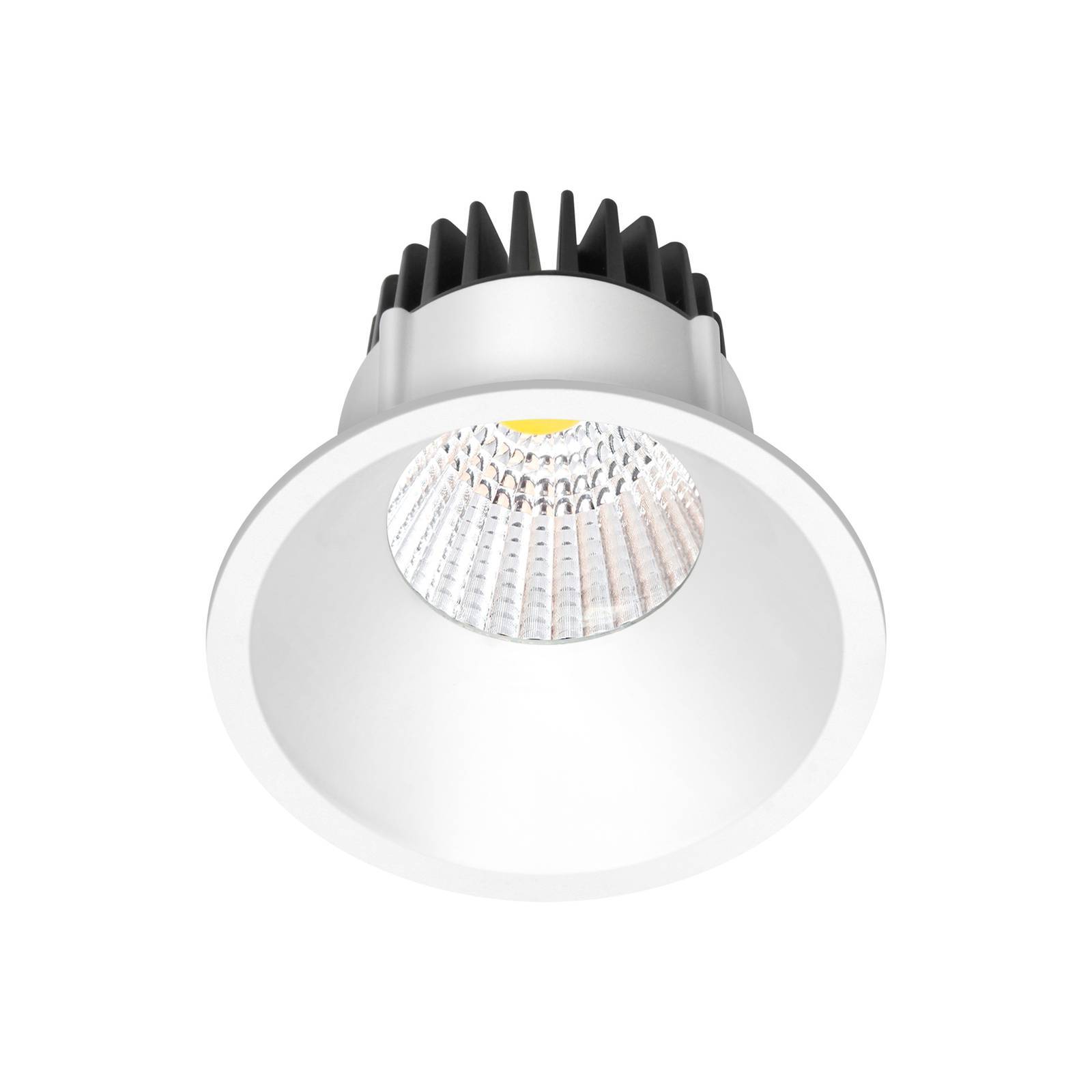 Arcchio LED Hochvolt Einbaustrahler 'Niria' in weiß aus Aluminium-0