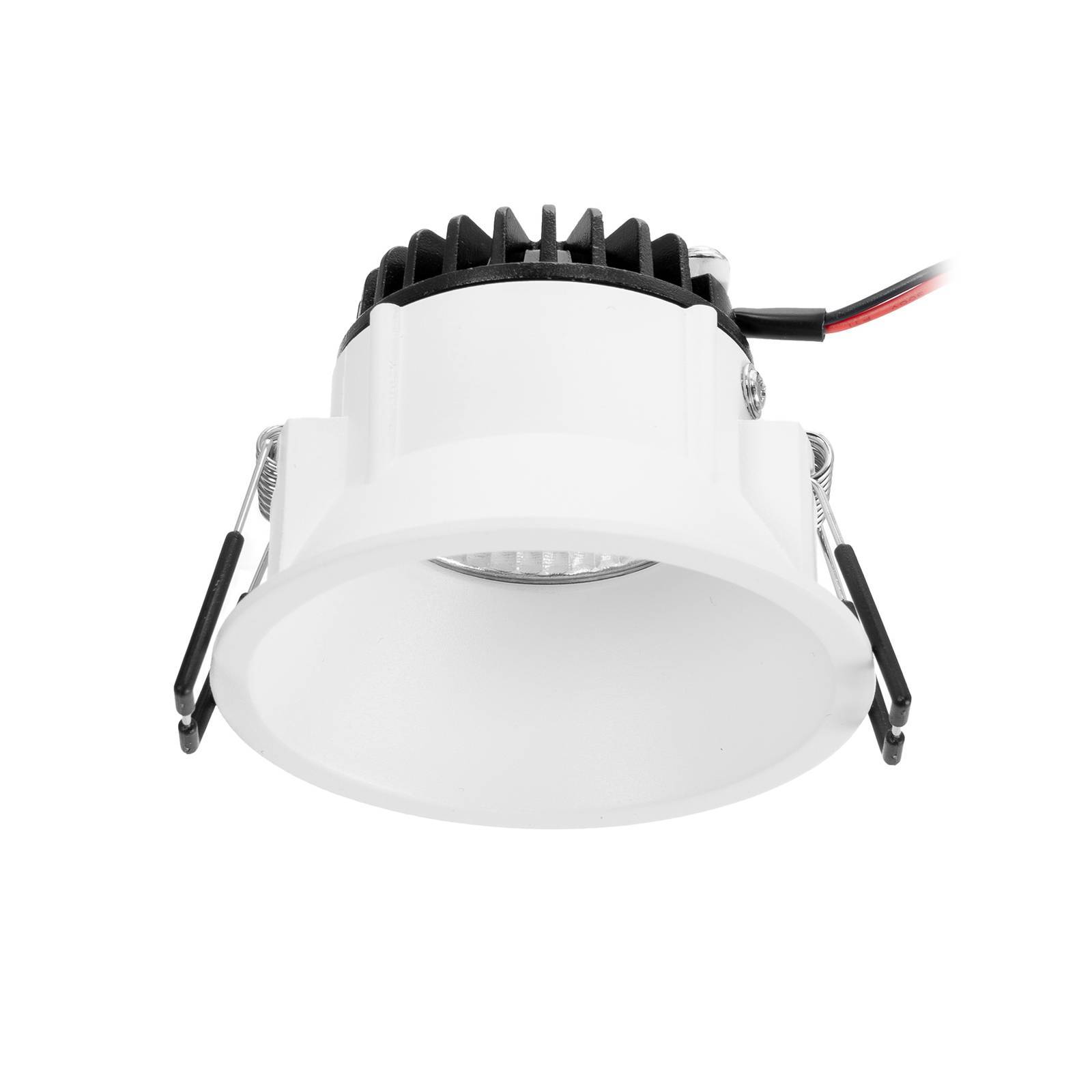 Arcchio LED Hochvolt Einbaustrahler 'Niria' in weiß aus Aluminium-4