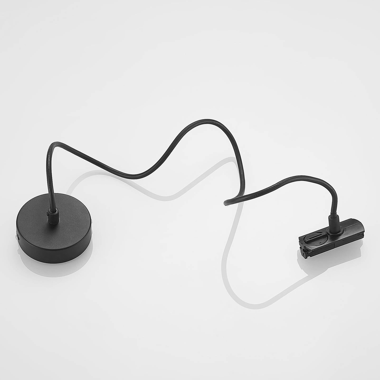 Lindby Stromschienenleuchte 'Linaro' in schwarz aus Metall-3