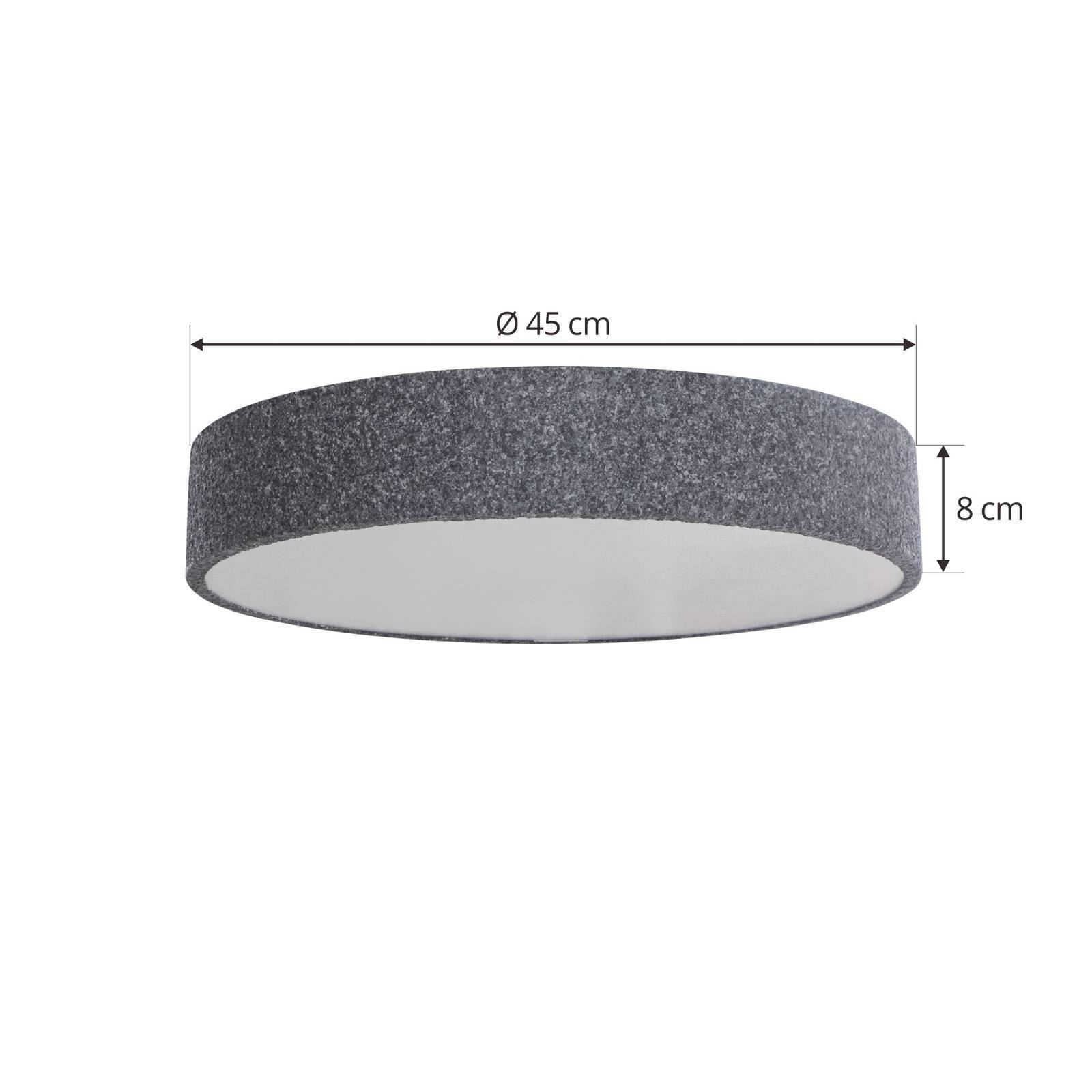 Lindby LED Smarta hem taklampa 'Elmor' aus metaller-4