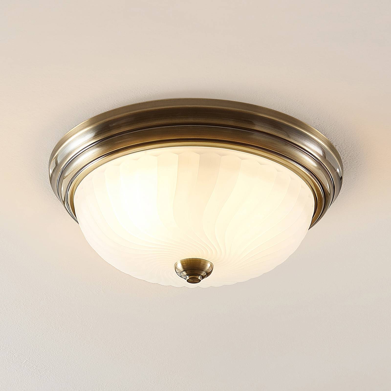 Lindby Deckenlampe 'Pakka' in bronze-1