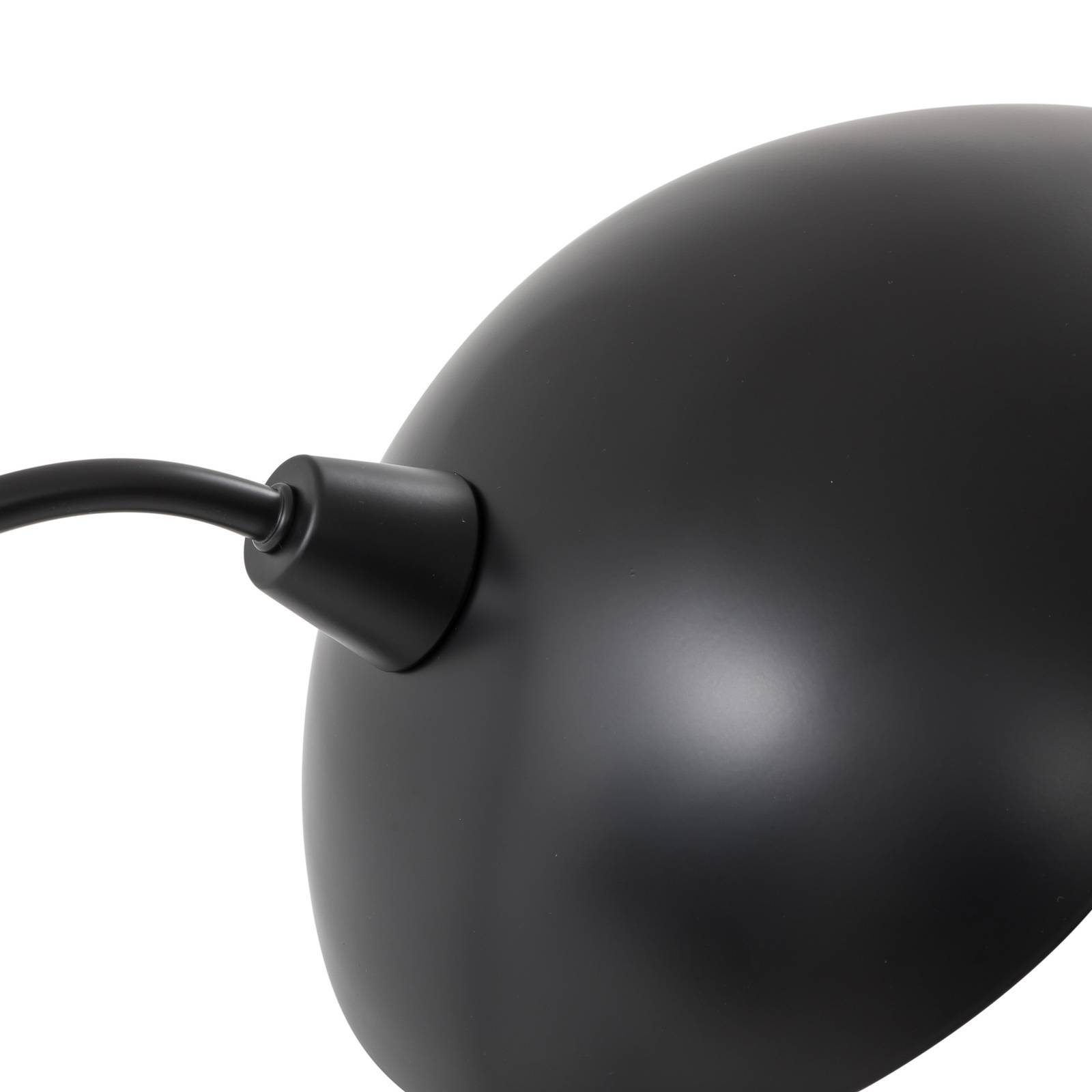 Lucande Tischlampe 'Arvadon' in schwarz aus Metall-4