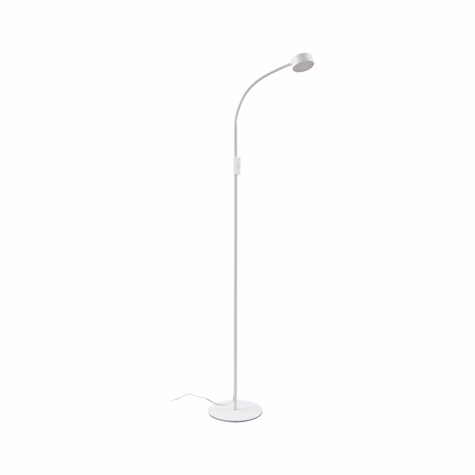 Lindby LED Stehlampe 'Maori' in weiß aus Metall-0
