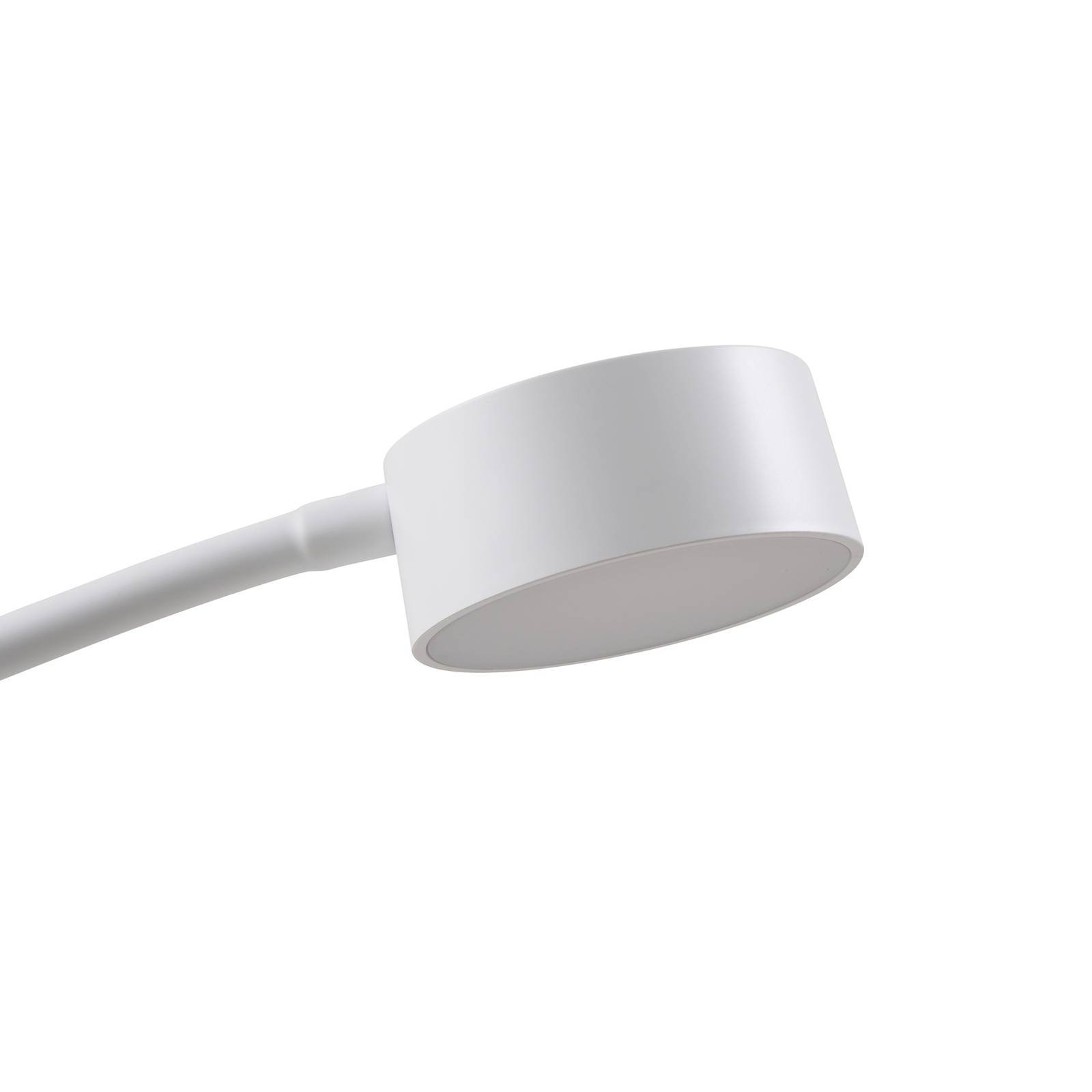 Lindby LED Stehlampe 'Maori' in weiß aus Metall-4