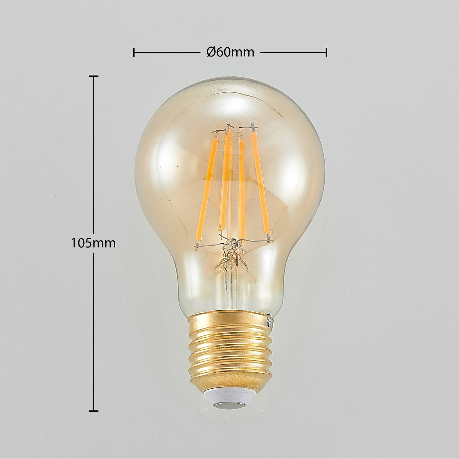 Arcchio LED LED-lampa E27 'E27 6,5W LED-Lampe' aus glas-1