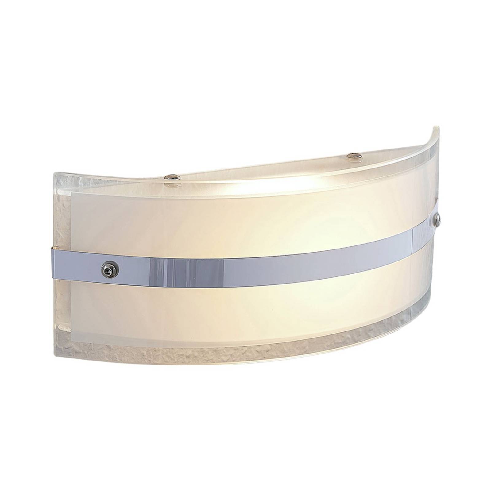 Lindby LED Wandleuchte Innen 'Zinka' in weiß aus Glas-0